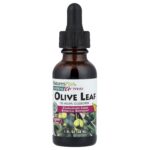 NaturesPlus, Herbal Actives, Olive Leaf, Alcohol Free, 1 fl oz (30 ml)