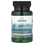 Swanson Vitamins, L-Glutamine, 500 mg, 60 Veggie Caps