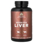 Ancient Nutrition, Grass-Fed Liver, 180 Capsules