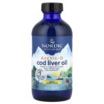 Nordic Naturals, Arctic-D Cod Liver Oil™, Lemon, 8 fl oz (237 ml)