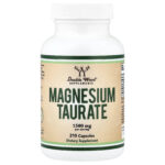 Double Wood Supplements, Magnesium Taurate, 210 Capsules (500 mg per Capsule)