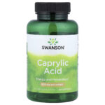 Swanson Vitamins, Caprylic Acid, 600 mg, 60 Softgels