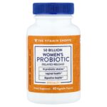 The Vitamin Shoppe, Women's Probiotic, 50 Billion , 60 Vegetable Capsules