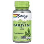 Solaray, True Herbs, Parsley Leaf, 100 VegCaps (430 mg per Capsule)