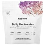 Thorne, Daily Electrolytes, Variety Pack, 30 Stick Packs, 0.16 oz (4.45 g) Each