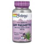 Solaray, Vital Extracts, Saw Palmetto, 160 mg, 120 Softgels