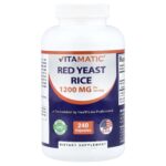 Vitamatic, Red Yeast Rice, 240 Capsules (600 mg per Capsule)