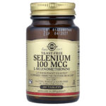 Solgar, Selenium, Yeast-Free, 100 mcg, 100 Tablets