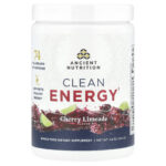Ancient Nutrition, Clean Energy, Cherry Limeade , 4.4 oz (124.4 g)
