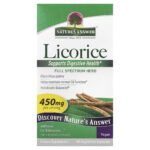 Nature's Answer, Licorice, 450 mg, 90 Vegetarian Capsules