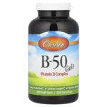 Carlson, B-50 Gel, Vitamin B Complex, 200 Soft Gels
