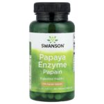 Swanson Vitamins, Papaya Enzyme Papain, 100 mg, 90 Vegan Capsules