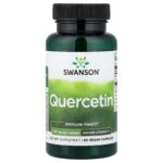 Swanson Vitamins, Quercetin, 475 mg, 60 Vegan Capsules