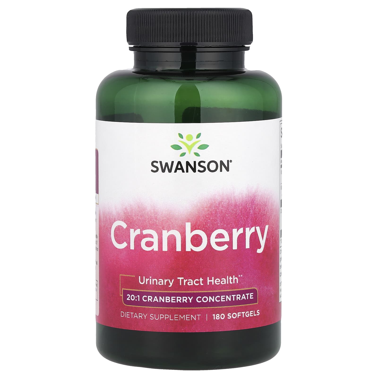 8f4f746f9fb7dc55 Swanson Vitamins, Cranberry, 180 Softgels - Image 1