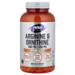 NOW Foods, Sports, Arginine & Ornithine, 250 Veg Capsules