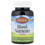 Carlson, Blood Nutrients®, 180 Capsules