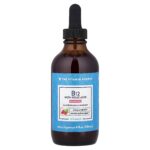 The Vitamin Shoppe, Vitamin B12 with Folic Acid, Raspberry, 4 fl oz (118 ml)