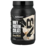 NutraBio, Whey Protein Isolate, Creamy Vanilla, 2 lb (907 g)
