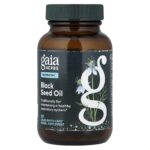 Gaia Herbs, Black Seed Oil, 60 Liquid Phyto-Caps® (200 mg Per cap)