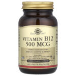 Solgar, Vitamin B12, 500 mcg, 250 Vegetable Capsules