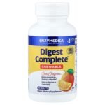 Enzymedica, Digest Complete® Chewable, Orange, 60 Tablets