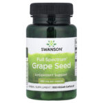 Swanson Vitamins, Full Spectrum® Grape Seed, 380 mg, 100 Vegan Capsules