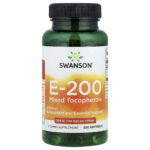 Swanson Vitamins, E-200 Mixed Tocopherols, 134 mg (200 IU), 250 Softgels