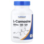 Nutricost, L-Carnosine, 500 mg, 120 Capsules