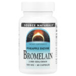 Source Naturals, Bromelain, 500 mg, 60 Capsules