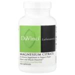 DaVinci Laboratories, Magnesium Citrate, 90 Capsules (140 mg per Capsule)