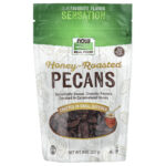 NOW Foods, Real Food, Honey Roasted Pecans, 8 oz (227 g)