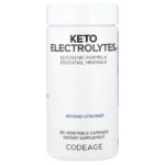 Codeage, Keto Electrolytes, 180 Vegetable Capsules