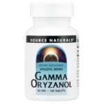 Source Naturals, Athletic Series, Gamma Oryzanol, 60 mg, 100 Tablets