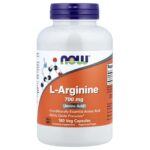 NOW Foods, L-Arginine, 700 mg, 180 Veg Capsules