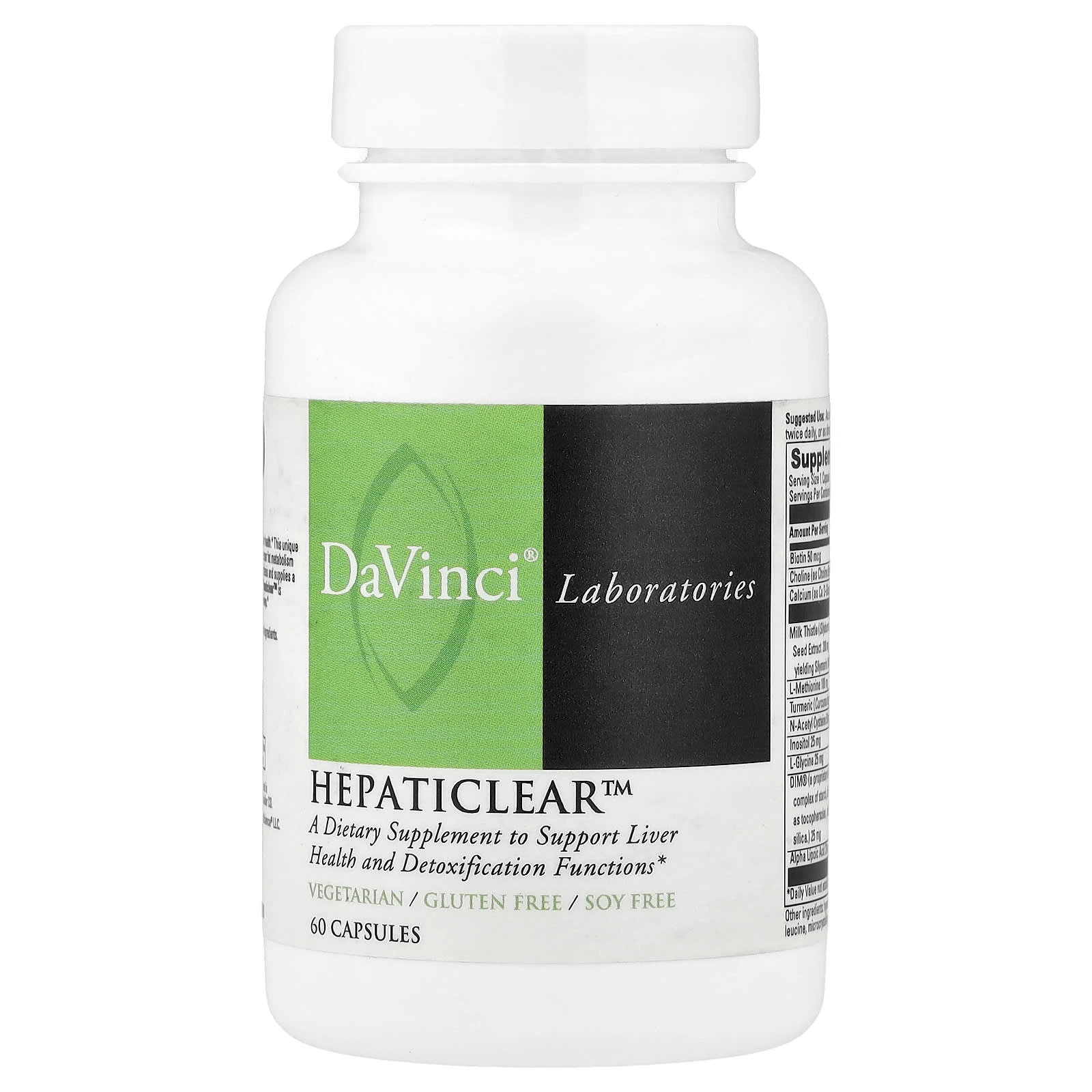987601e9d647ba962f9b DaVinci Laboratories, Hepaticlear™, 60 Capsules - Image 1