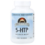 Source Naturals, 5-HTP, 50 mg, 120 Capsules