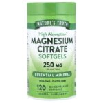 Nature's Truth, Magnesium Citrate, 120 Quick Release Softgels (125 mg per Softgel)