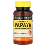 Mason Natural, Chewable Papaya, Digestive Enzyme Complex, Peach , 100 Chewables