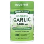 Nature's Truth, Odorless Garlic, 120 Quick Release Softgels (12 mg per Softgel)