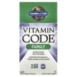 Garden of Life, Vitamin Code®, Family, Whole Food Multivitamin, 120 Vegetarian Capsules