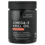 Sports Research, Omega-3 Krill Oil Mini-Gels, 120 Softgels