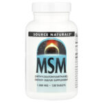 Source Naturals, MSM, 120 Tablets