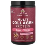 Ancient Nutrition, Multi Collagen Protein, Beauty Within, Guava Passionfruit, 1.14 lb (517.5 g)