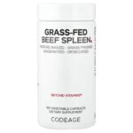 Codeage, Grass-Fed Beef Spleen, 180 Vegetable Capsules (500 mg per Capsule)