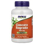 NOW Foods, Cascara Sagrada, 450 mg, 100 Veg Capsules