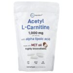 Micro Ingredients, Acetyl L- Carnitine, 240 Softgels