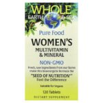 Natural Factors, Whole Earth & Sea®, Women's Multivitamin & Mineral, 120 Tablets