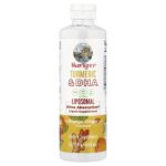 MaryRuth's, Turmeric & DHA Liposomal Liquid Supplement, Orange Ginger, 15.22 fl oz (450 ml)