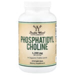 Double Wood Supplements, Phosphatidyl Choline, 1,200 mg, 210 Soft Gels