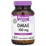 Bluebonnet Nutrition, DMAE, 100 mg, 100 Vegetable Capsules